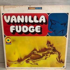 Rare Vanilla Fudge Self Titled ATCO 33-224 Vinyl Record Album 1967 Pls Read